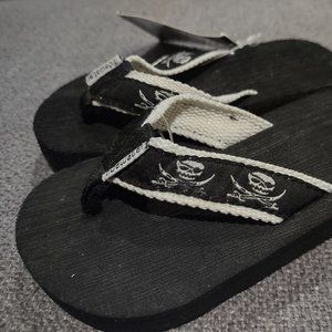 BRAND NEW - Pirate Flip Flops Toddler size 8/9